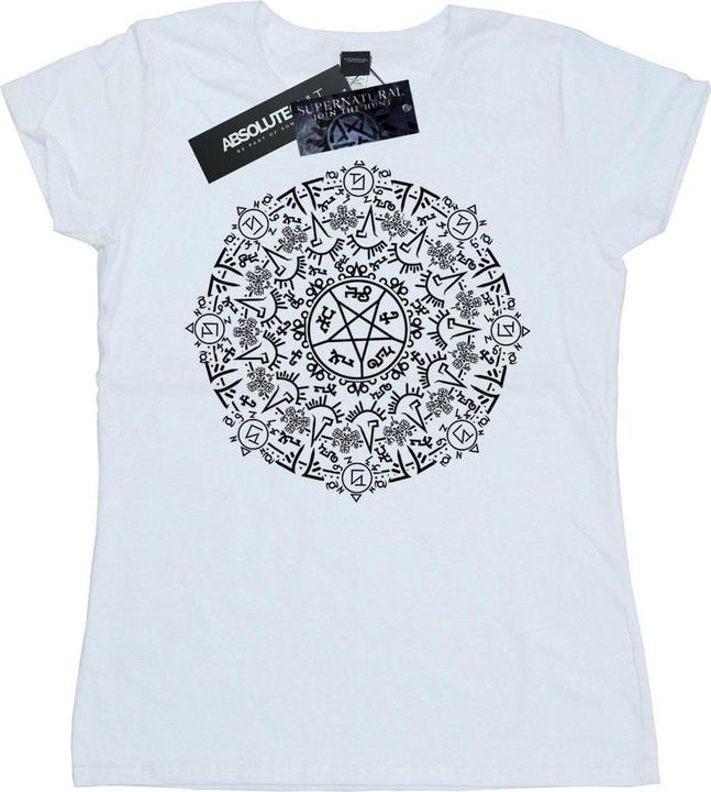 Immagine prodotto Supernatural Symbol Circle Maglietta Donna (M)