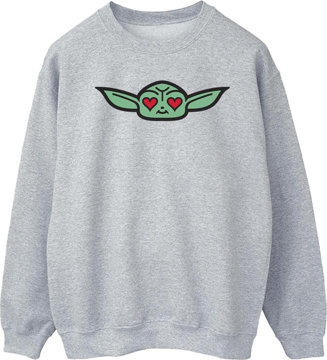 Produktbild Star Wars The Mandalorian Grogu Heart Eyes Sweatshirt (L)