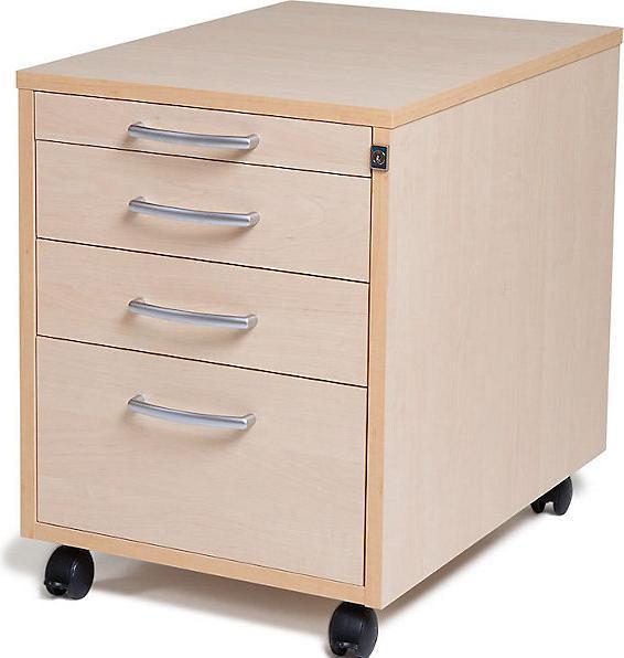 Produktbild kaiserkraft Rollcontainer Miami, 4 Schubladen