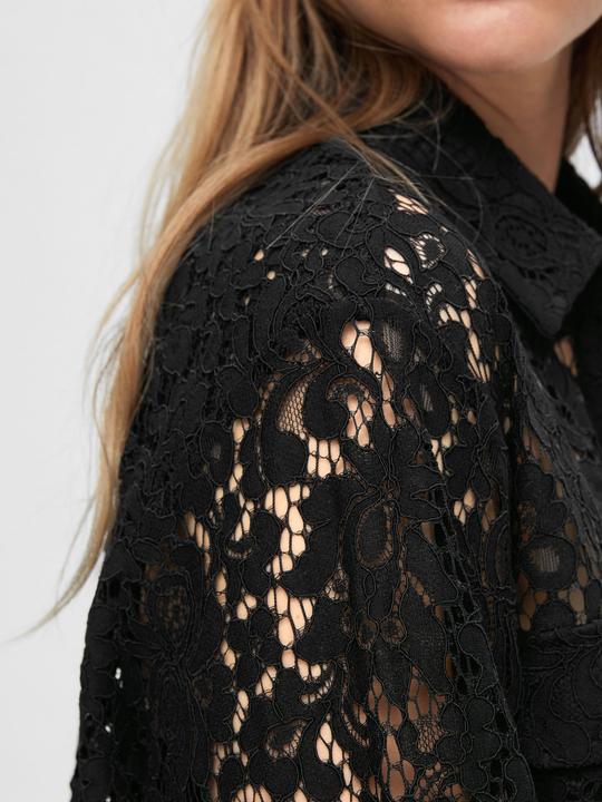Actual product image Selected Femme Long-sleeved lace shirt (38)