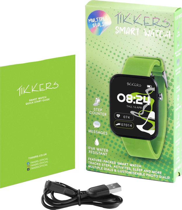 Actual product image Tikkers Smart Watch Series 13 Silicone Strap