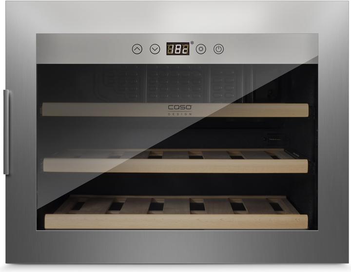 Produktbild Caso WineSafe 18 EB Inox Weinkühler mit Kompressor Integriert 18 Flasche(n)