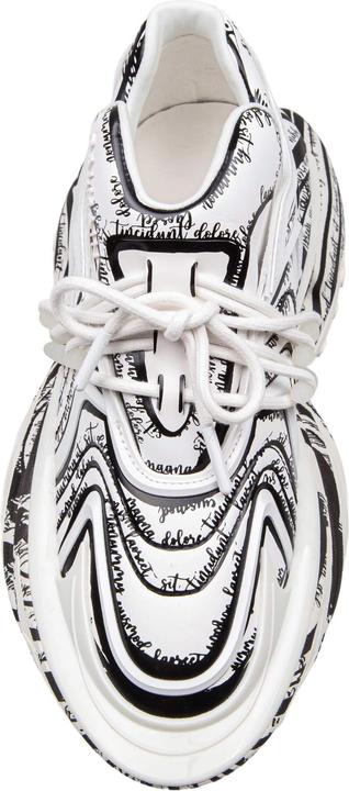 Produktbild Balmain sneakers unicorn wave with "lettera damore" writing color black/white (40)