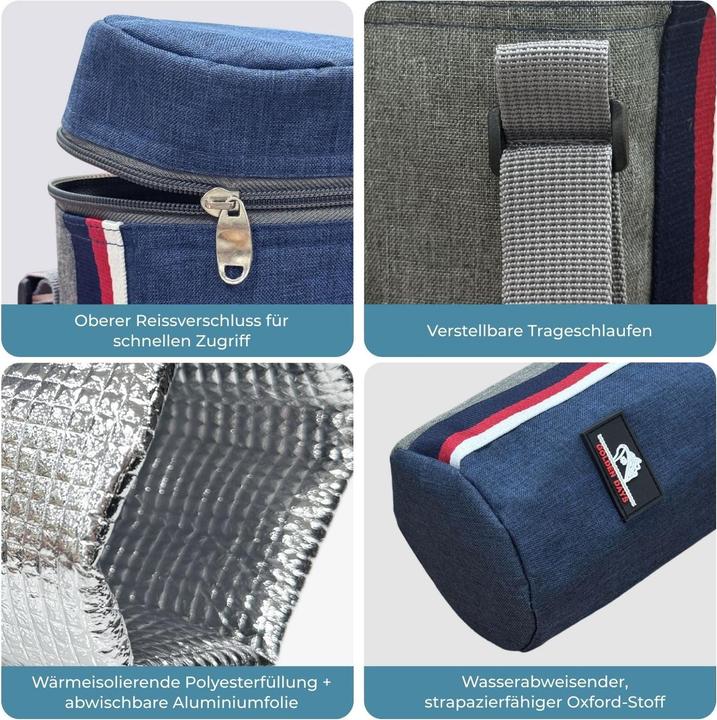 Image du produit Hermex Trinkflaschen-Zubehör Isoliertasche Thermotasche Flaschenkühltasche (1.50 l)