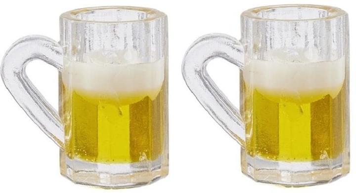 Image du produit Hobby Fun Mini-ustensiles Verre à bière 1.5 cm, 2 pièces (0.03 l, 2 x)