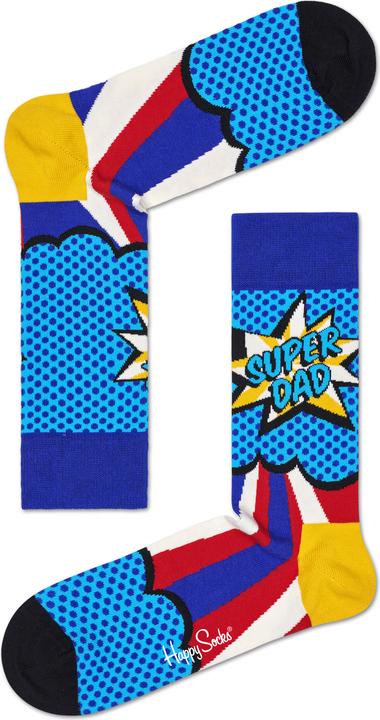 Immagine prodotto Happy Socks Set regalo per la festa del papà (confezione da 3, 41 - 46)