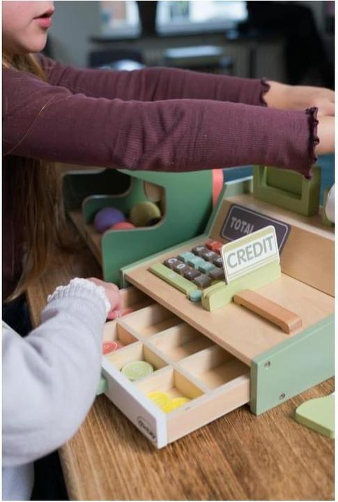 Immagine prodotto dantoy Set di registratori di cassa in legno (4770)