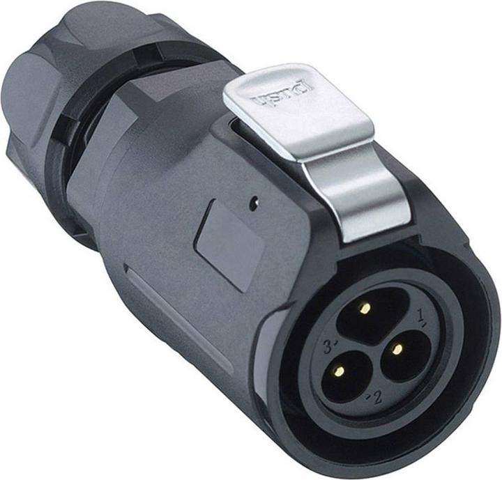 Lumberg 0251 02 Rundsteckverbinder Stecker, gerade Gesamtpolzahl: 2 1 St.