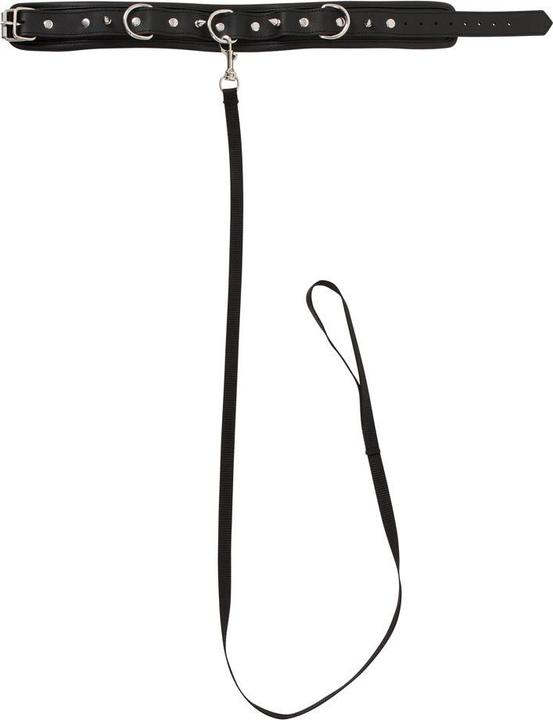 Actual product image Bad Kitty Neck cuff with leash