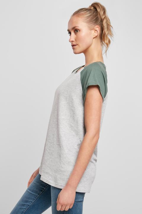 Image du produit Urban Classics Tee Raglan contrasté pour les femmes (XS)