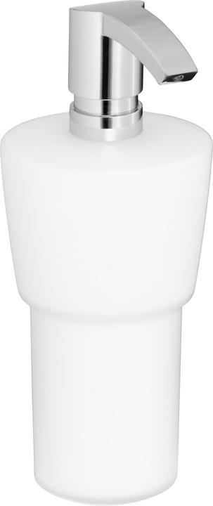 Keuco Distributeur de savon liquide CITY 2 verre en cristal véritable mat chromé chromé