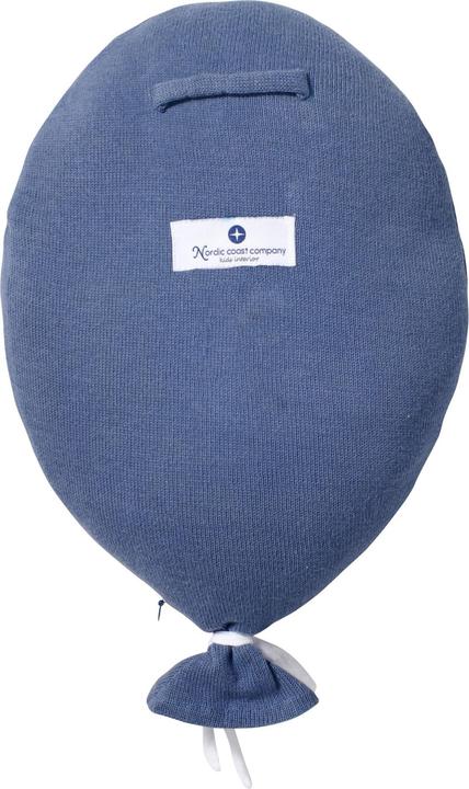 Produktbild Dekokissen Ballon Blau "Welcome Little One" (40 x 25 cm)