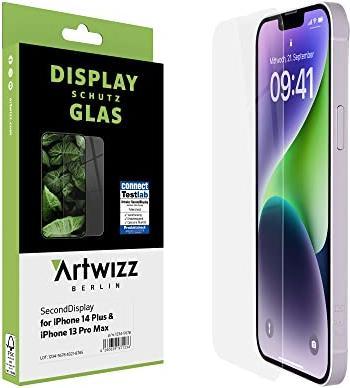 Immagine prodotto Artwizz Proteggi schermo SecondDisplay (1 Pezzo/i, Apple iPhone 13 Pro Max, Apple iPhone 14 Plus)