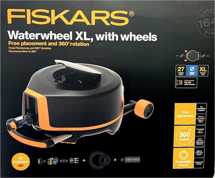 Actual product image Fiskars Waterwheel with wheels (27 m)