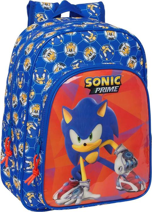 Produktbild Jakks Pacific Schulrucksack Sonic Prime Blau 26 x 34 x 11 cm