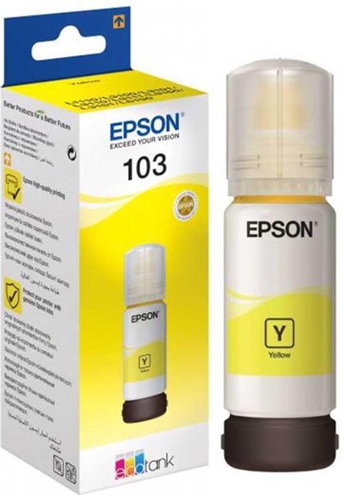 Actual product image Epson 103 EcoTank (Y)