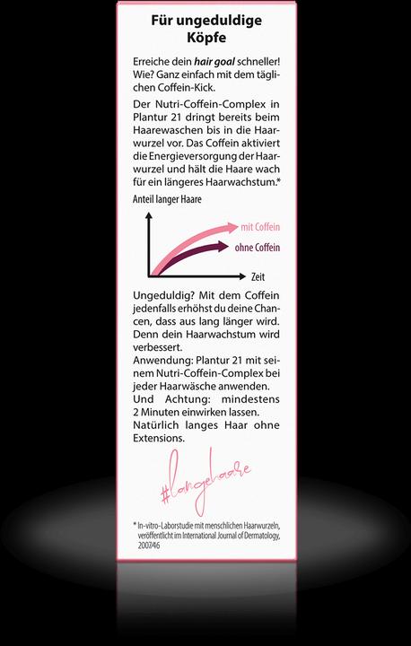 Produktbild Plantur 21 #langehaare Nutri-Coffein (200 ml, Flüssiges Shampoo)