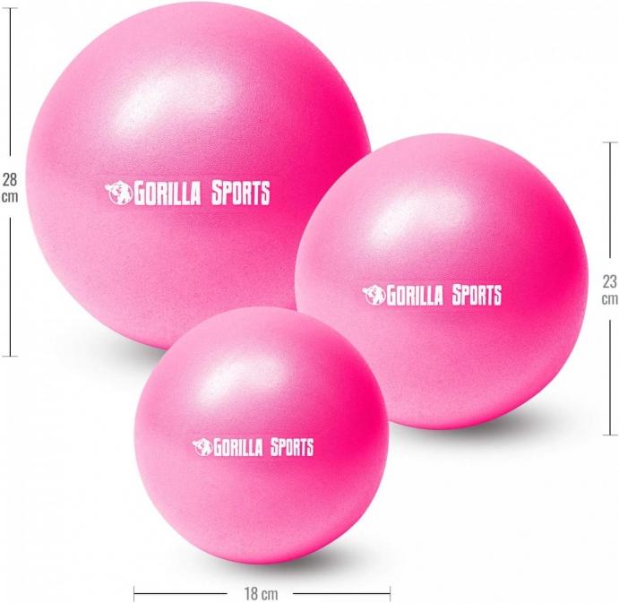 Immagine prodotto Gorilla Sports Palla di Pilates (28 cm)