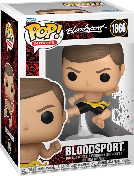 Actual product image Funko Bloodsport - A True Story POP! movies vinyl figure Frank Dux 9 cm