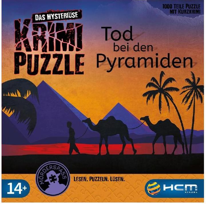 Actual product image HCM Kinzel Murder on the Nile - Murder Mystery Puzzle (1000 pieces)