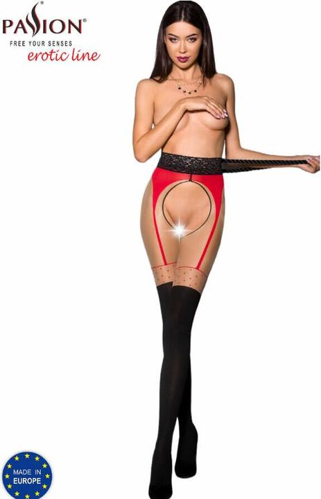 Produktbild Passion Strumpfhose ouvert "Thiophene 003" (20/40DEN) (S/M)