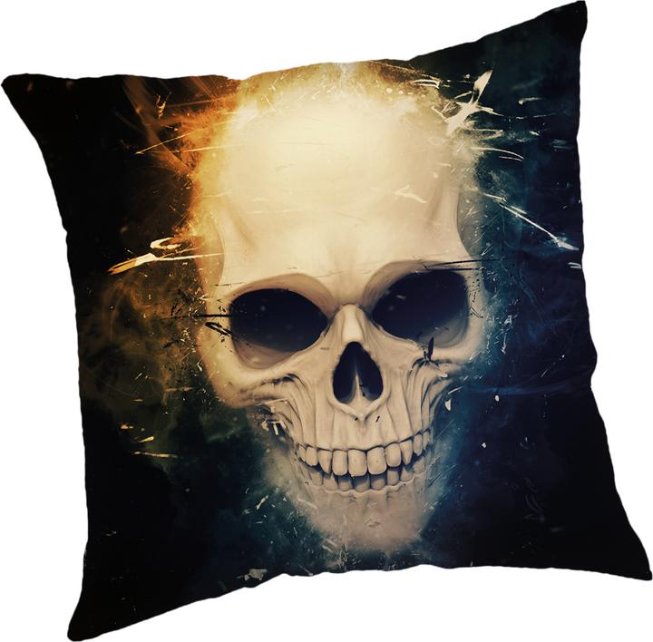 Produktbild Tinisu Totenkopf Kissenbezug: Kissen - 45cm x 45cm (45 x 45 cm)