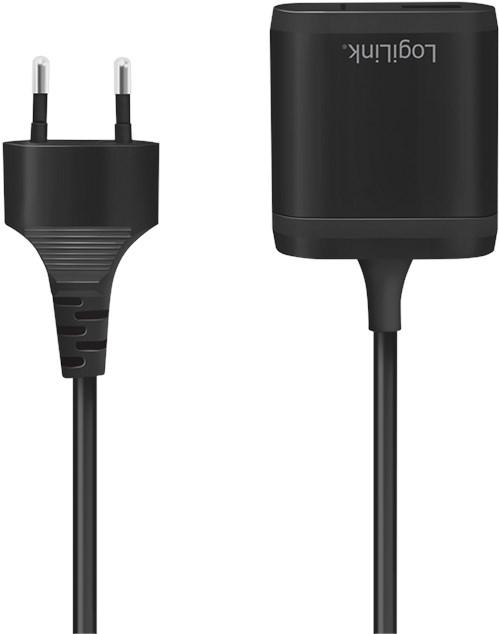Image du produit LogiLink Fiche d'adaptation USB avec câble fixe (12 W)