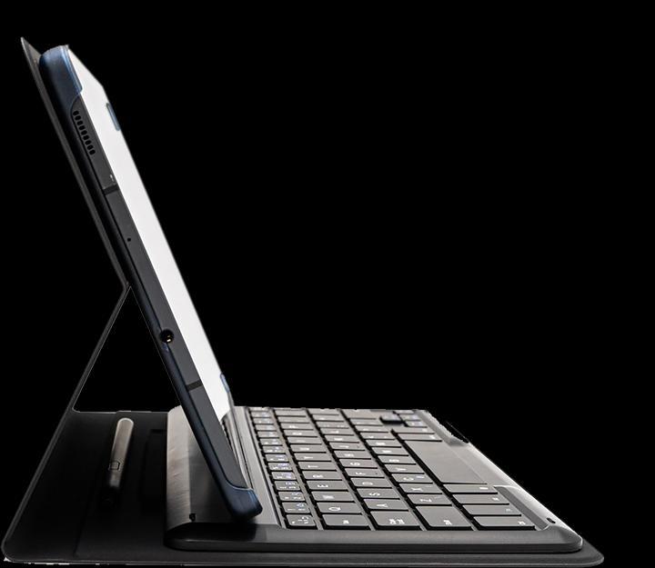 Image du produit Targus Book Cover Keyboard (DE, Galaxy Tab S6 Lite 10.4 (2020))