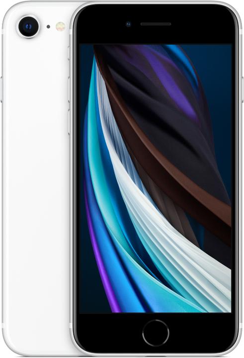 Image du produit Apple iPhone SE (2nd Gen) (128 Go, Blanc, 4.70", SIM + eSIM, 12 Mpx, 4G)