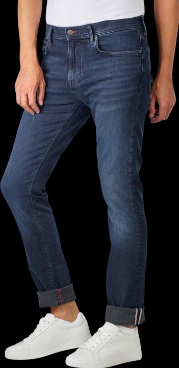 Actual product image Tommy Hilfiger Bleecker Jeans Slim Fit Iowa Blue Black (W34/L34)