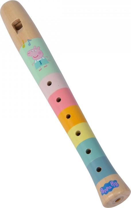 Eichhorn Flute di legno di Peppa Pig da 20 cm (Tedesco)