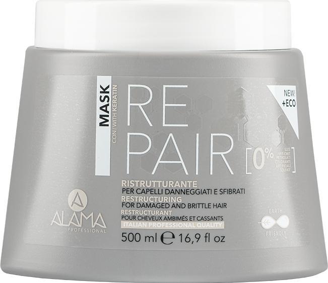 Alama Professional Alama Repair Maschera ristrutturante per capelli danneggiati 500ml (500 ml)