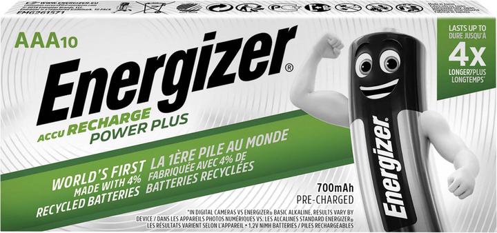 Produktbild Energizer Power Plus (10 Stk., AAA, 700 mAh)
