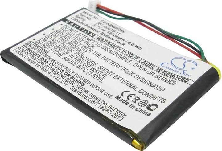 Actual product image Garmin GPS Battery for 010-00621-10, 361-00019-11