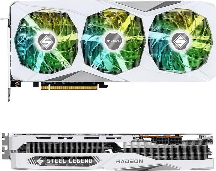 Actual product image AsRock Radeon RX 7800 XT Steel Legend (16 GB)