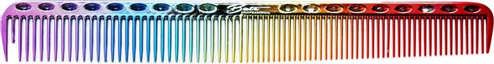 Bate Metall Haarschneidekamm Silber