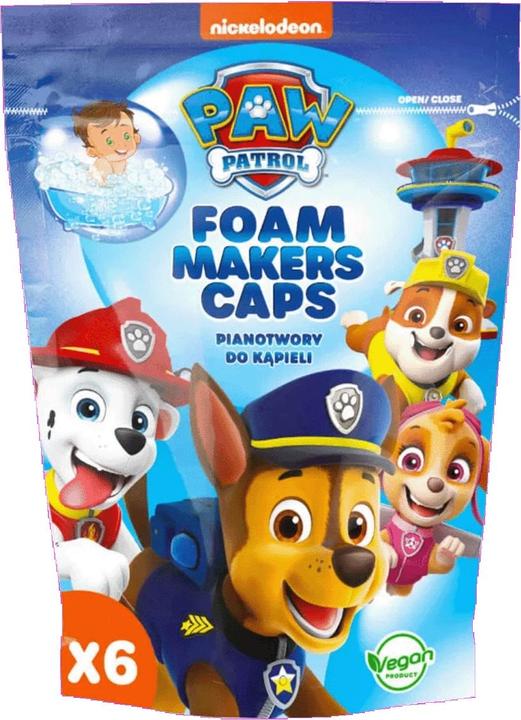 Actual product image Edg Paw Patrol bath foam 6*16gr (Bubble bath)