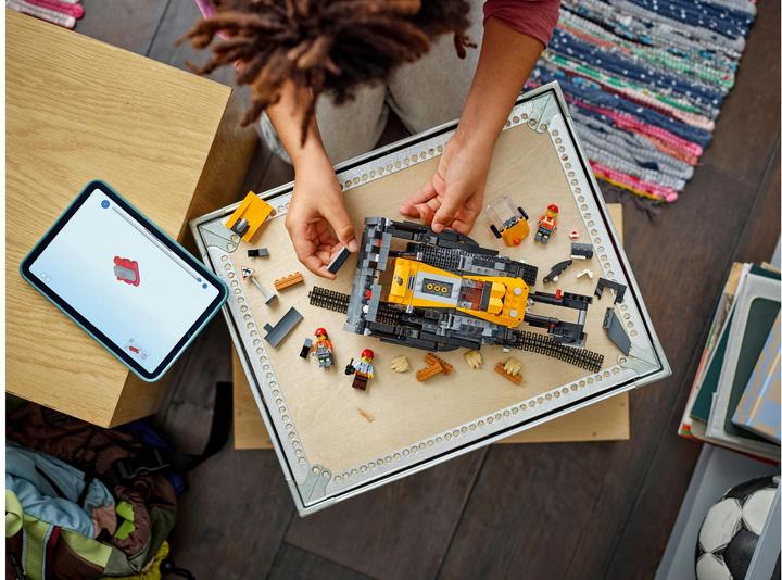Produktbild LEGO Gelber Bulldozer mit Frontlader (60466, LEGO City)