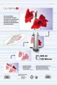 Immagine prodotto Olympia 1x25 fogli di laminazione DIN A3 125 micron (A3, 25 Pezzo/i, 125 µm)