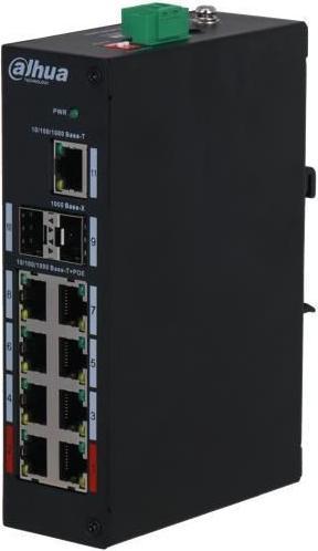 Image du produit Dahua Switch 11 Porte Di Cui 8 Poe 120w Switch Layer 2 Unamanaged (9 Ports)