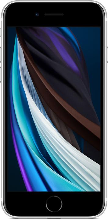 Actual product image Apple iPhone SE (2nd Gen) (64 GB, White, 4.70", SIM + eSIM, 12 Mpx, 4G)