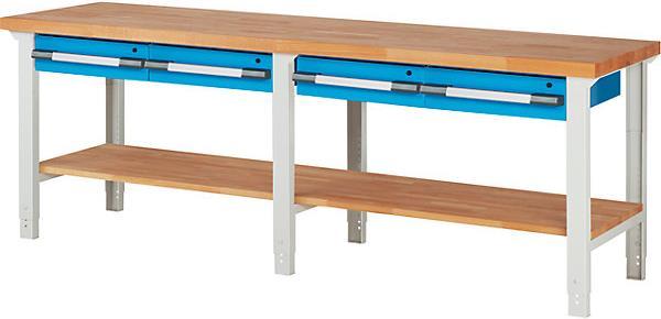Image du produit eurokraft pro Établis (250 cm, 90 cm)