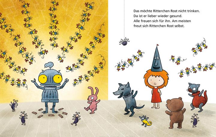 Image du produit Ritterchen Rost - Der Nicht-mehr-krank-Trank: Pappbilderbuch (Ritterchen Rost) (Allemand, Jörg Hilbert, Felix Janosa, 2022)