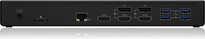 Produktbild Icy Box Dockingstation Notebook USB-C -> 3x Videoausgabe 60H (USB-C, 14 Ports)