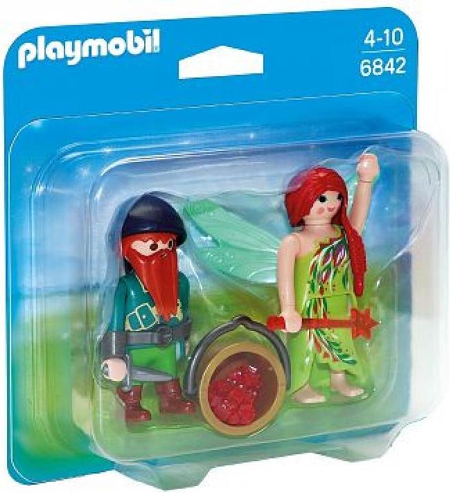 Image du produit Playmobil Fée et nain de la forêt (6842)