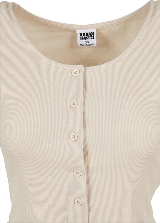 Immagine prodotto Urban Classics Maglietta da donna a costine con bottoni - 12114 (XXL)