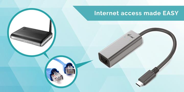 Immagine prodotto i-tec USB-C a (USB-C, RJ45 (1x))