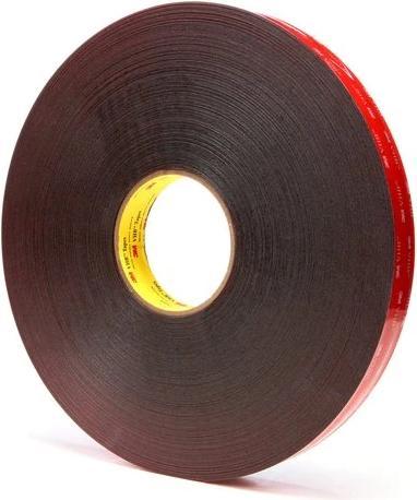 3M 5925F/1933 7100211821 Doppelseitiges Klebeband Schwarz (L x B) 33 m x 19 mm 33 m (7100211821) (19 mm)