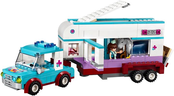 Immagine prodotto LEGO Amici rimorchio per cavalli e veterinario (41125, LEGO Friends)
