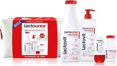 Immagine prodotto Lactovit Urea Gift Set - Body Milk, Repair Shower Gel, and Deodorant - Suitable for Dry and Extra Dr